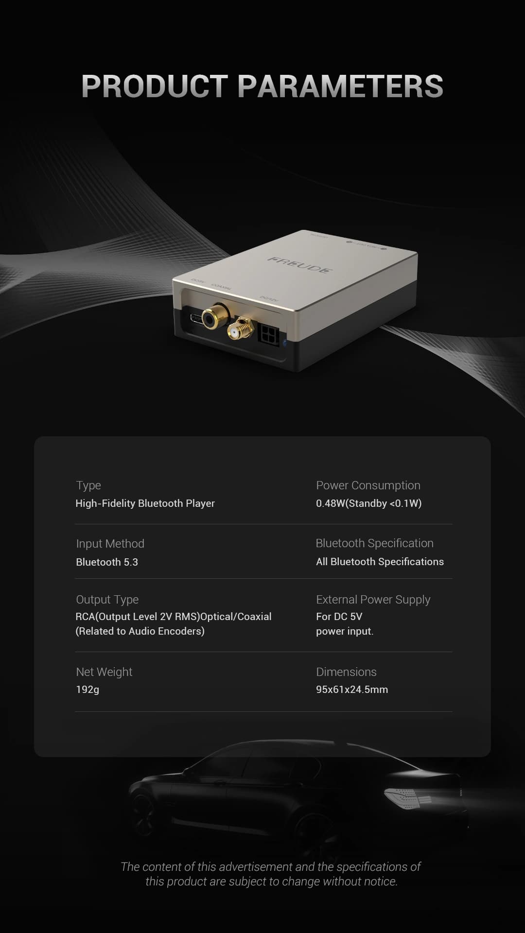 Freude Audio FBT-ONE