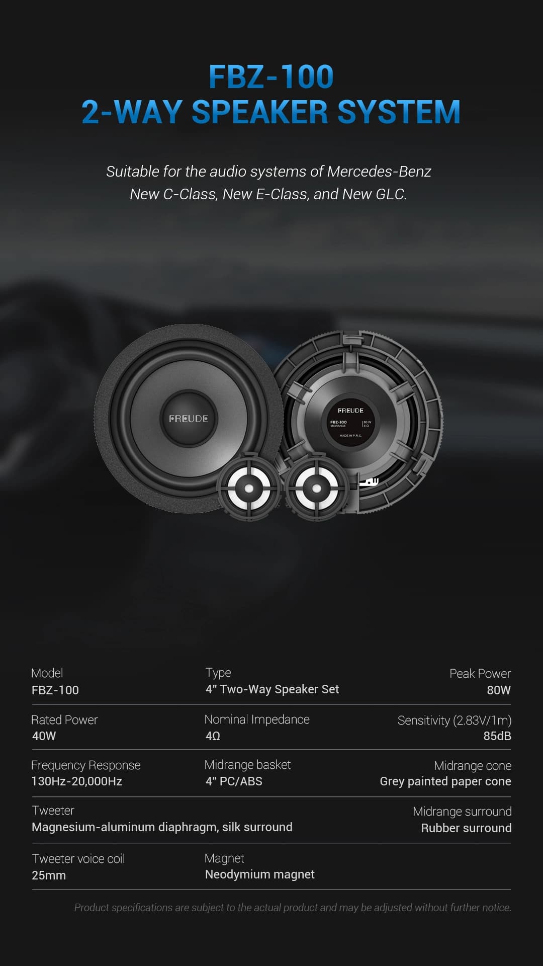 Freude Audio FBZ-100