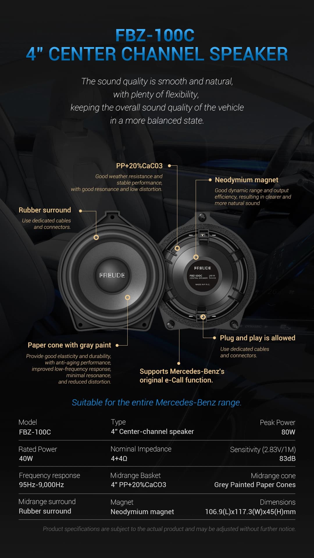 Freude Audio FBZ-SUB