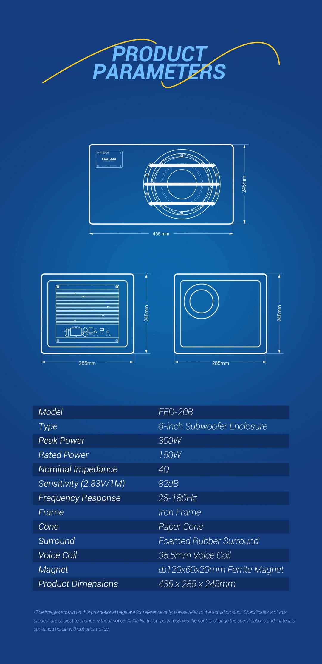 Freude Audio FED-20B