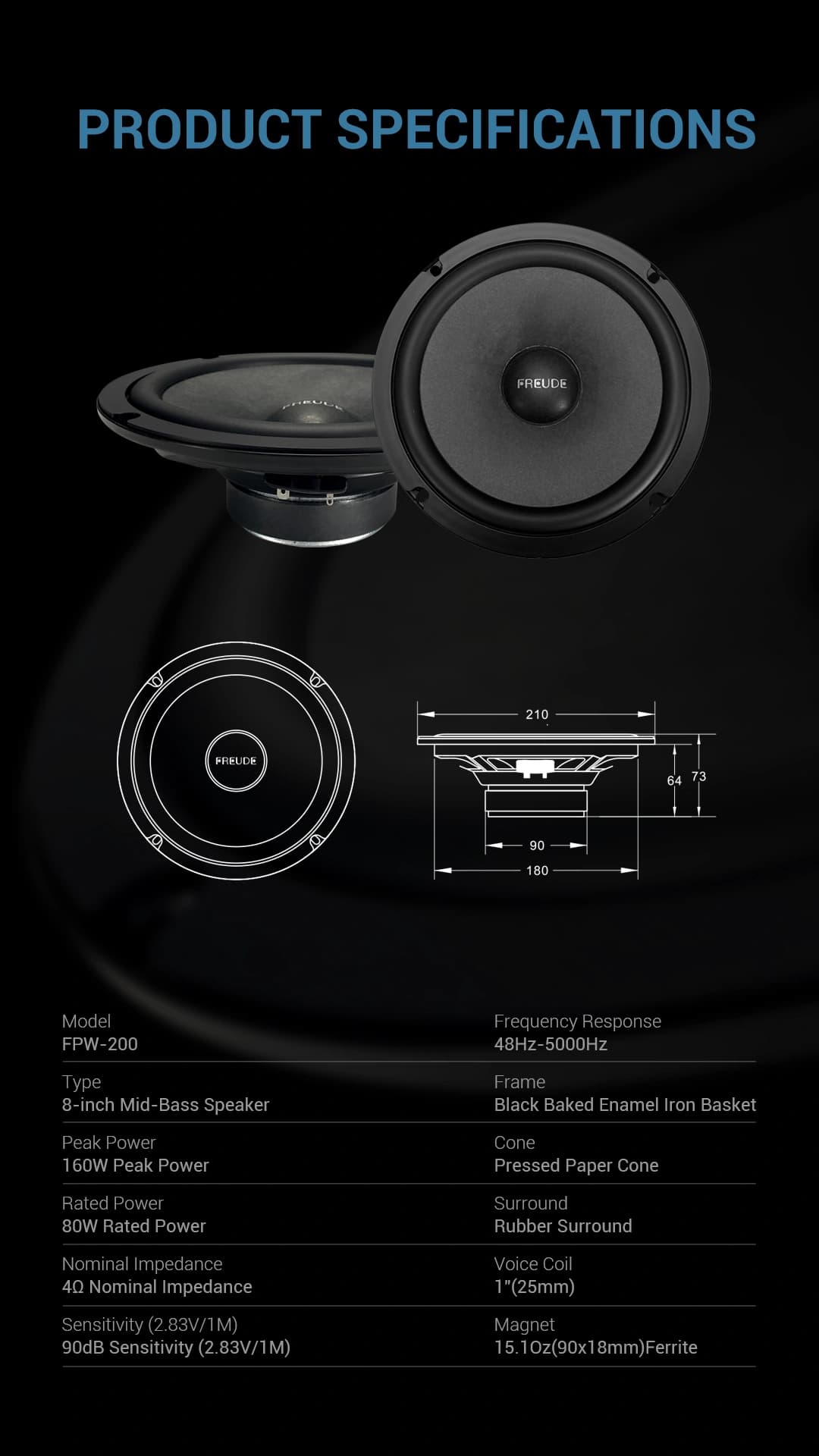 Freude Audio FPW-200
