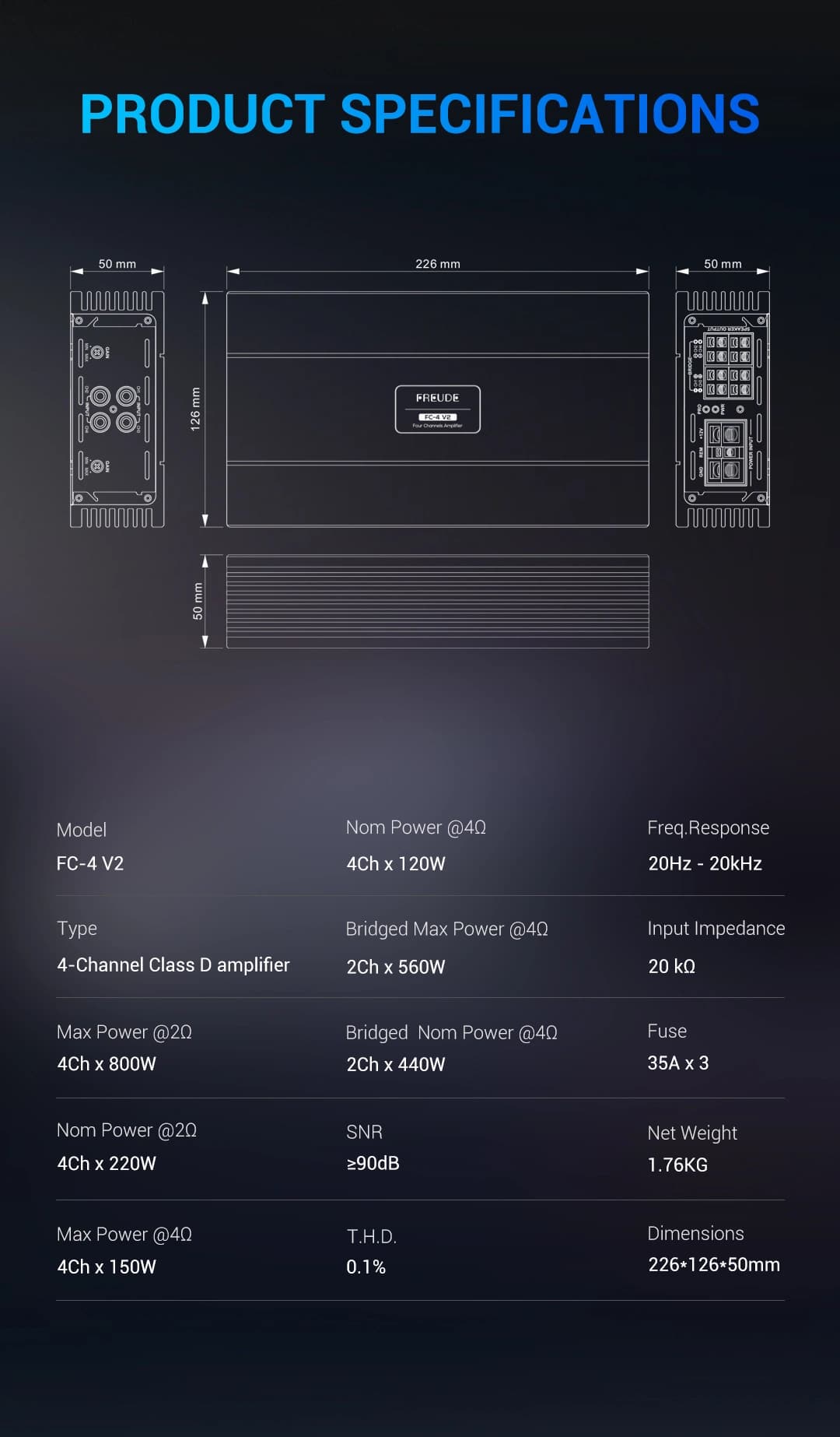 Freude Audio FC-4-V2